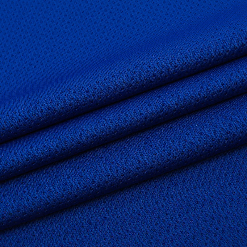 Sports Polyester Shiny Mesh Circular Knit Fabric